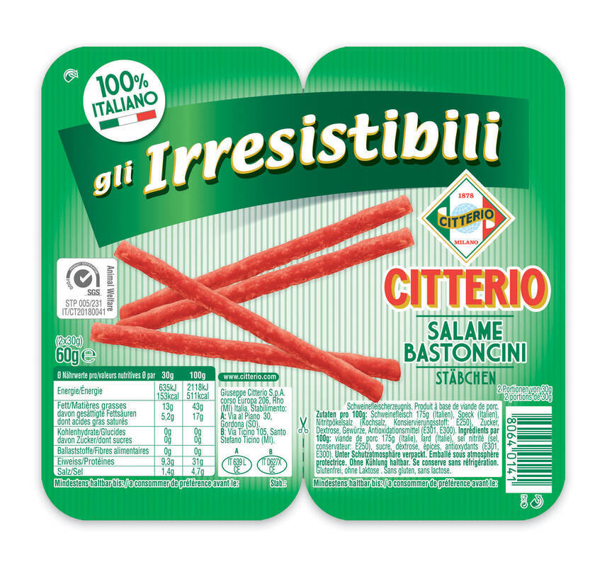 Bastoncini di Salame 60g