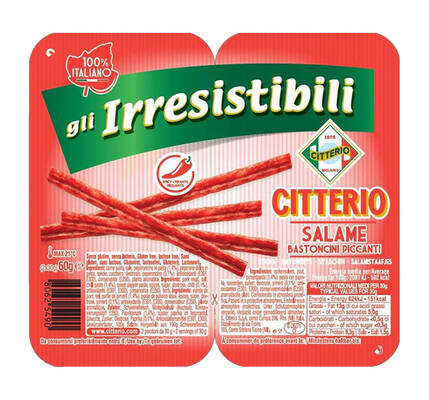 Bastoncini di Salame piccanti 60g