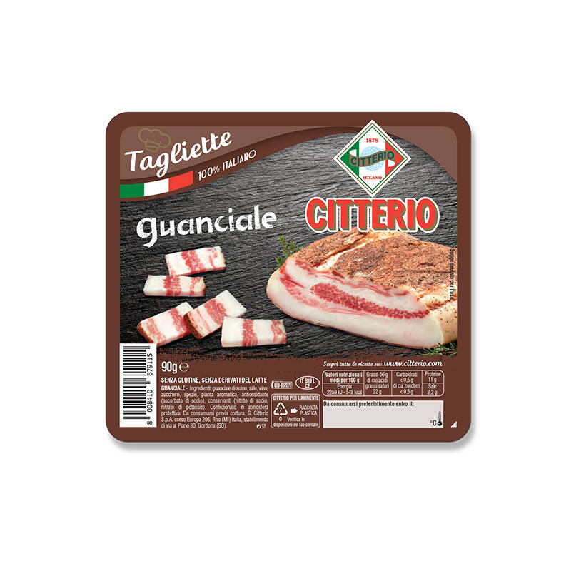 Tagliette di Guanciale 90g