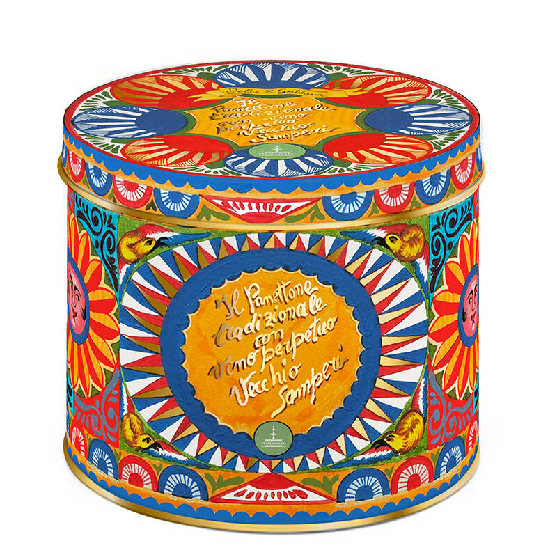 Panettone D&amp;G Perpetuum Wein 1kg